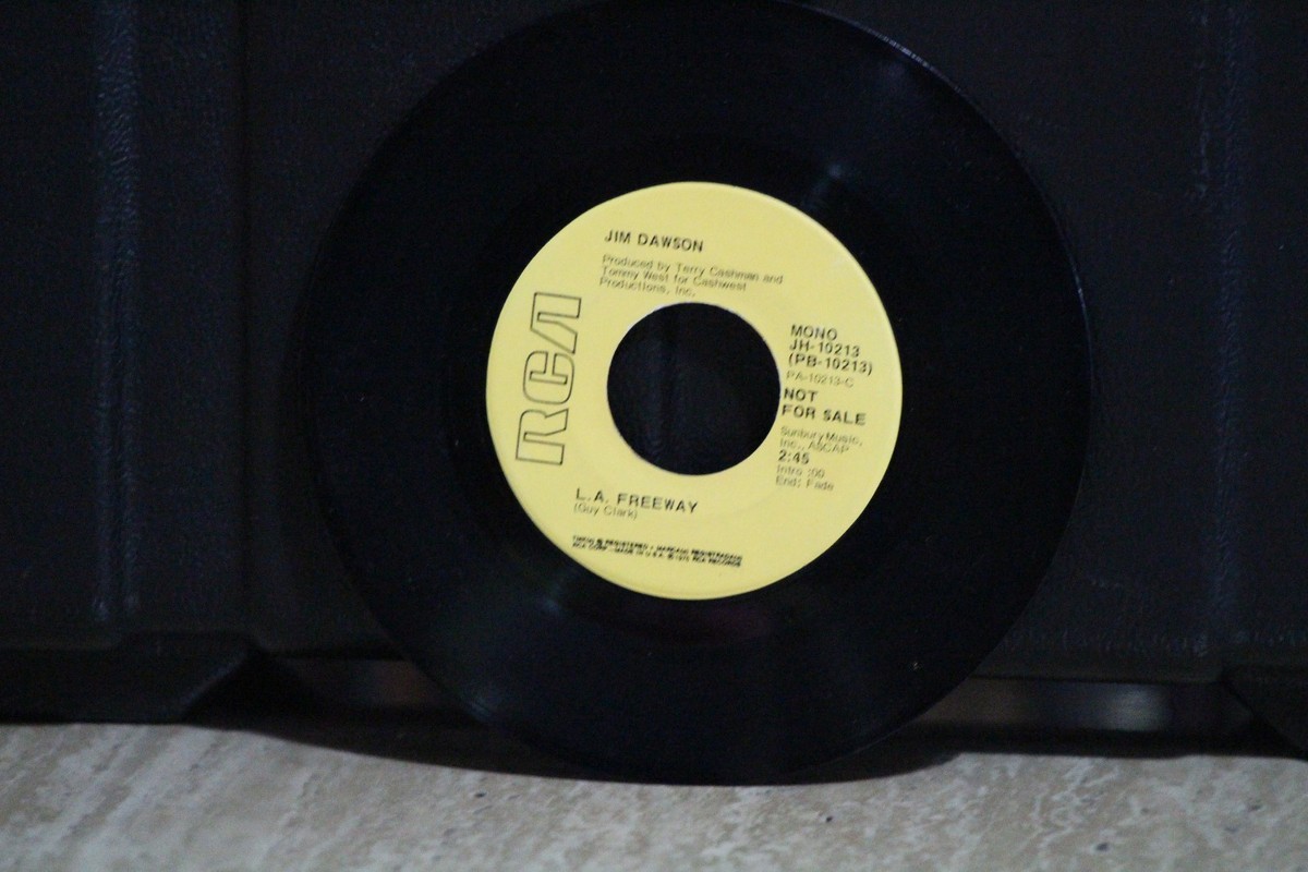 JIM DAWSON PROMO 45 RPM RECORDFLAM | eBay