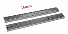 (Lot of 6) 16'' ACCURIDE 3832-C16P Heavy Duty Drawer Slide Track Rail 100-lb