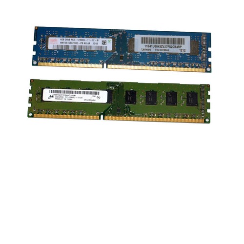 4gb pc3-12800u 2rx8 ddr3 1600mhz 240pins desktop ram memory