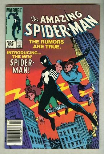 Amazing Spider-Man #252 May 1984 FN First Black Suit