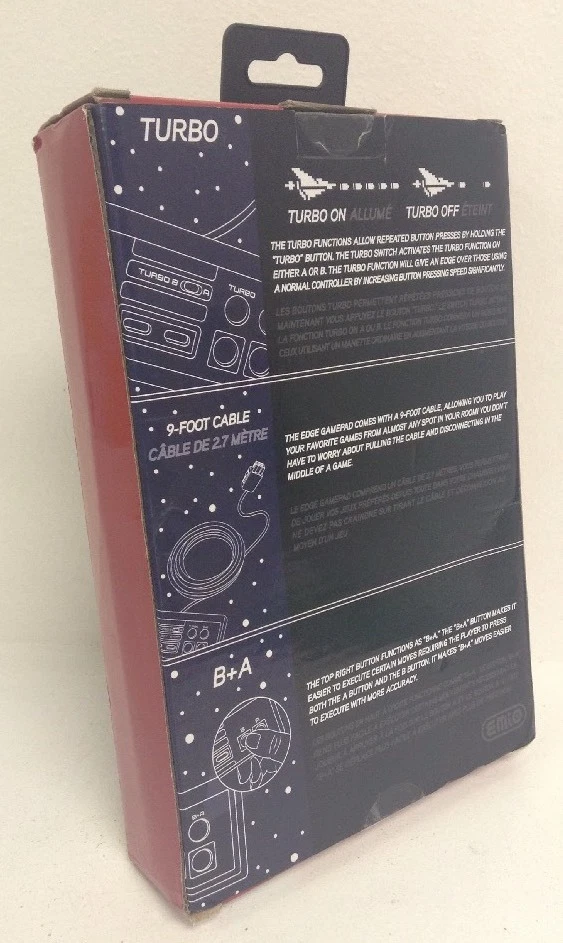 NEW The Edge Gamepad for NES Classic Edition & WiiU - 9ft Cable + Turbo Fire! - Image 4 of 4