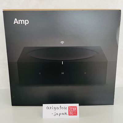 Sonos AMP Netzwerk Audio Verstärker AirPlay Wi-Fi 24-bit AMPG1JP1BLK NEU
