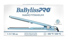 BaBylissPRO Nano Titanium 1½"  Vented Ionic Flat Iron | BNT4093TUC