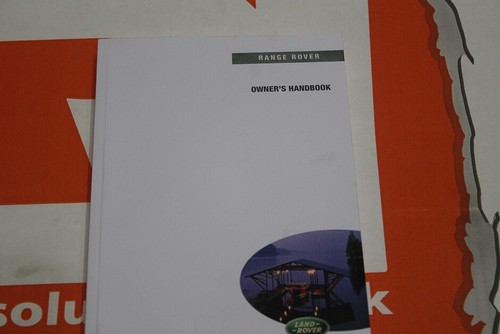 VDC101350 ENGLISH Range Rover P38 Owners hand book service pack with wallet - Picture 6 of 8