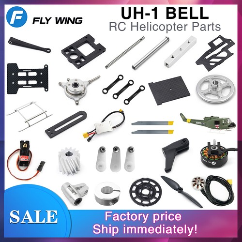 Fly Wing UH-1 BELL RC Helicopter Original Battery Main Blade Motor ESC Servo - Picture 5 of 50