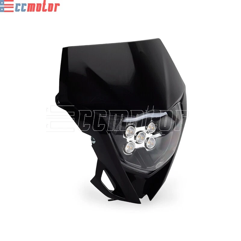 Conjunto de faros LED para moto todoterreno para Yamaha WR450F WR250F YZ125 YZ450 Foto 2 de 4
