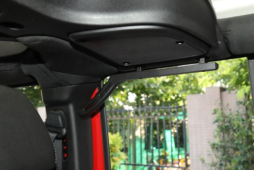 Upgraded Rear Grab Handles Bar for Jeep Wrangler 2007-2017 JK/JKU 4Dr Black Pair - Picture 3 of 12