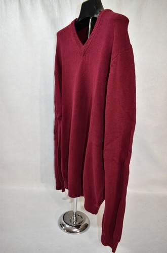 Suéter resistente a la intemperie borgoña talla mediana para hombre - Imagen 4 de 9