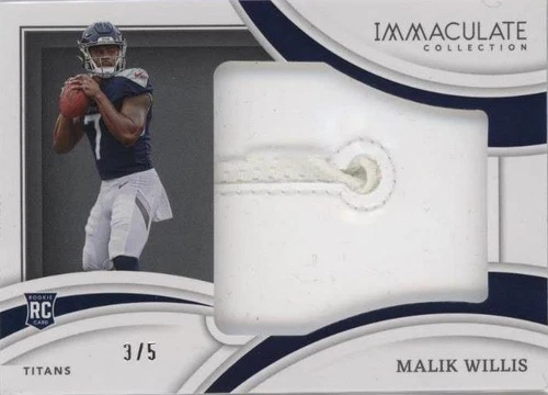2022 Panini Immaculate Collection Malik Willis #RL-MWI