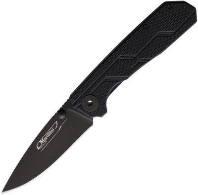 Marttiini Pocket Knife B440 Linerlock Black G10 Folding Stainless Blade