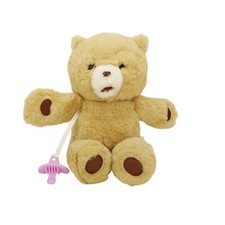 Little Live Pets Tan Bear Cub Cozy Dozy Cubbles Plush Pacifier Toy Sound Moves