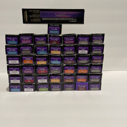 L'Oreal Dia Light Acidic Demi Permanent Gel-Creme Cream Hair Color 1.7 oz (Pick - Picture 12 of 12