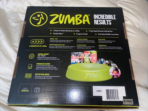 Zumba Incredible Results Zoomba Rizer & DVD's Booty Lift & Sculpting **READ** - Picture 2 of 6
