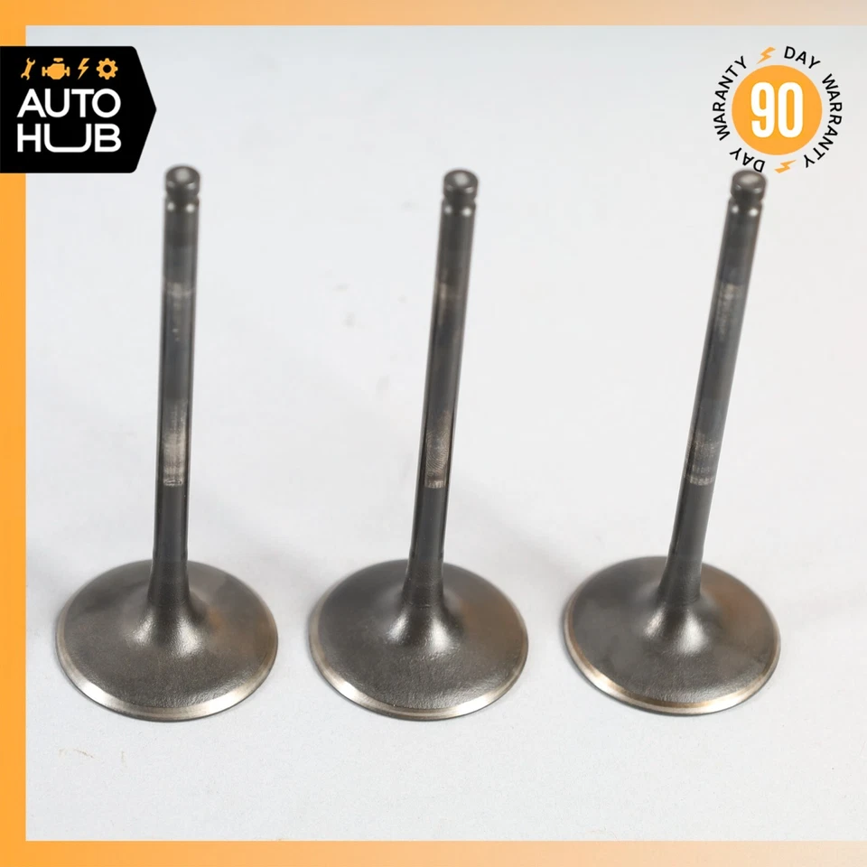 07-15 Mercedes W204 C63 E63 CLS63 AMG Cylinder Head Intake Valve Set of 7 OEM - Image 4 of 4