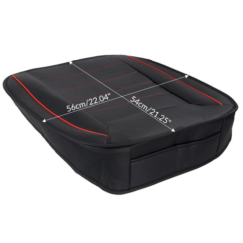 Auto Sitzauflage Sitzbezüge Sitzkissen Sitzmatte PU-Leder Sitzkissen Sitzschutz - Picture 2 of 7
