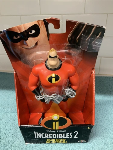 Incredibles 2 Chain Bustin' Mr. Incredible 6" Scale Action Figure Jakks Pacific#