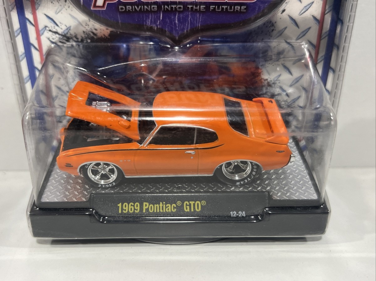M2 Machines Ground Pounders Orange Pontiac GTO 12-24 Premium