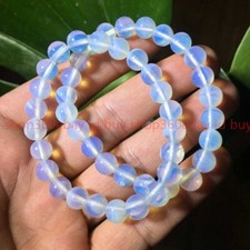 2pcs Opal Quartz 8mm 7.5'' Crystal Reiki Healing Stretch Bracelet