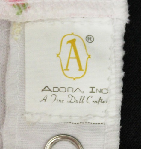 6 Pc Adora Baby Doll Outfit Shirt Overall Pink Fleece Rose Spring Winter Slipper - Picture 19 of 20