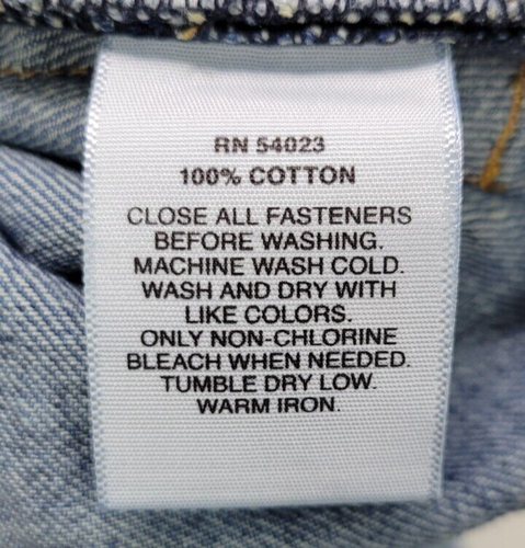 GAP Kids 1969 Boot Cut Jeans Boys Size 12 Regular Denim Medium Blue Wash - Picture 12 of 12