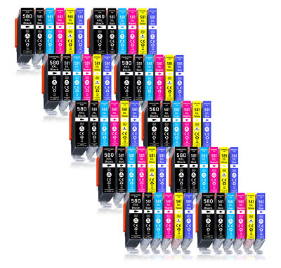 60er Tintenpatronen Sparpack PGI580 CLI581 XXL für Canon TS8350a