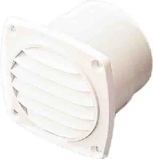 SEA-DOG LINE354-337415 VENT 4 SQUARE W/FLANGE WHT