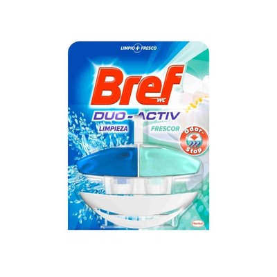 Bref WC Duo Activo Aparato + Recambio Agua Azul Stop Olor 50ml