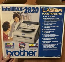 Brother IntelliFax 2820 All In One Laser Fax Phone Printer-BRAND NEW, Never Used