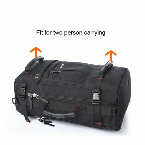 40L Large Capacity Men Shoulder Backpack Polyester Travel Messager Luggage Bag - Picture 10 of 13