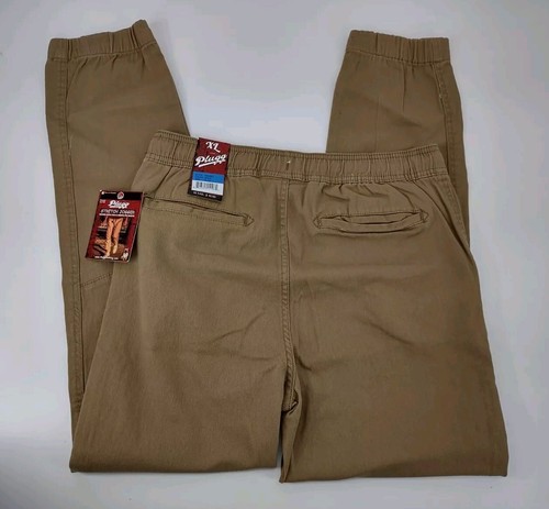 Plugg Jogger Pants Youth Size XL 18 - 20 Stretch Brown MSRP $40 NWT - Picture 10 of 14
