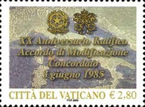 ITALIA 2005 Singolo Annata integri MNH ** Emissioni congiunte - Picture 5 of 5
