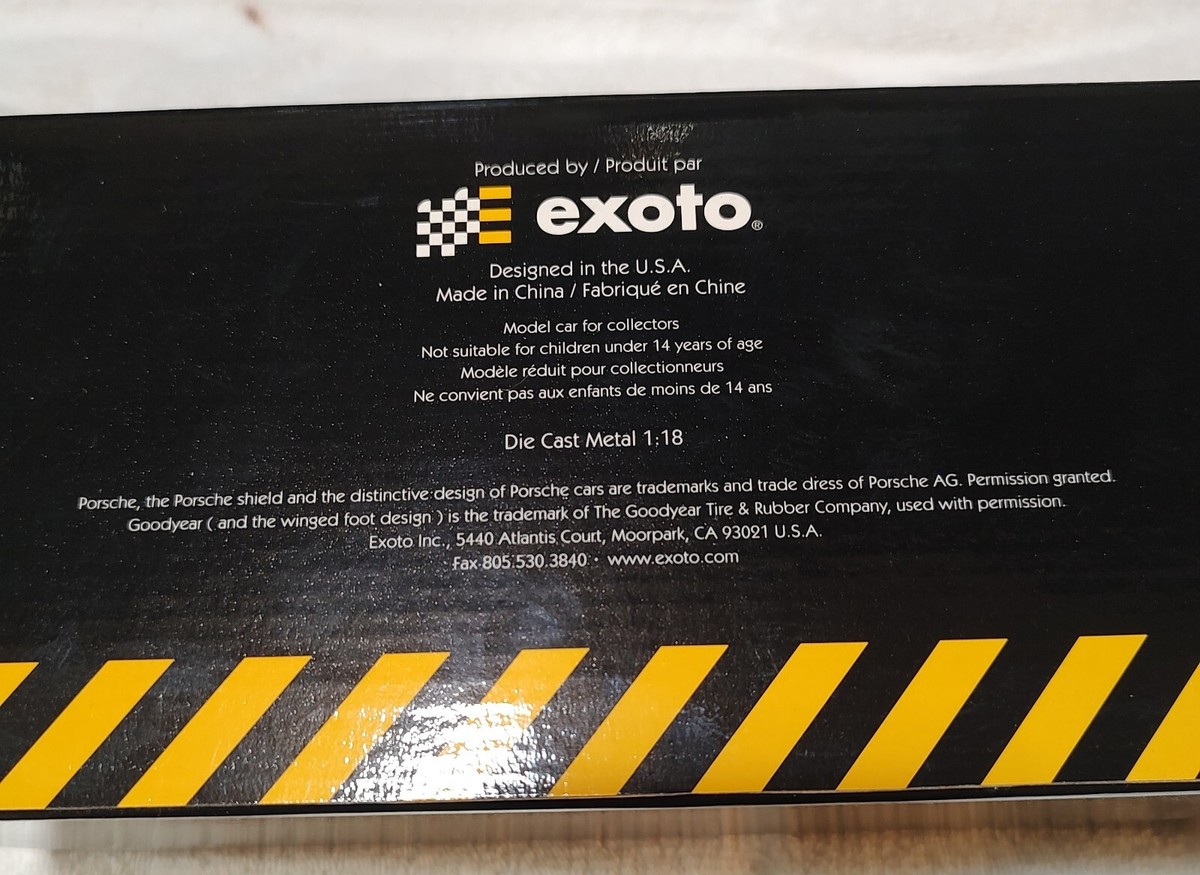 Exoto Racing Legends 1976 Porsche 934 RSR Client -Private Exoto Racing Legends 1976 Porsche 934 RSR Client -Private