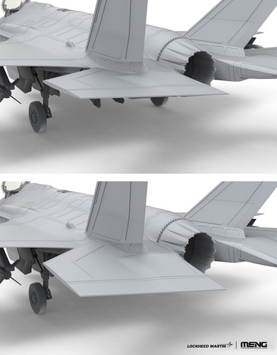 Meng LS-018 Lockheed Martin F-35I Adir (Fuerza Aérea de Israel) Kit Modelo 1/48 - EE. UU. - Imagen 4 de 7