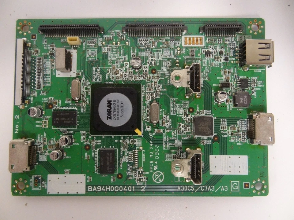 Placa principal Magnavox 42MD459B/F7 YA2 (BA94G0G0401 2) A94H2MMA-001 Foto 3 de 4