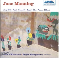 Jane Manning + Jane's Minstrels - Sings Weir, Nash, Connolly, Bauld... (1995) CD