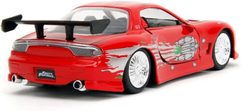 Kyosho Jada 1/32 The Fast and the Furious Mazda RX-7 1995 Red/Graphics JADA98377 - Picture 2 of 24