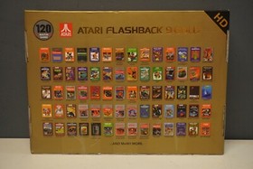 Atari Flashback 9 Gold HD Console w/ 120 Built in games - 2 Joystick Controllers