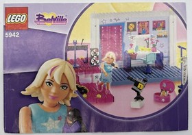 LEGO BELVILLE: Pop Studio 5942, 100% Set-Minifig-Instruc.-BOX 2004 RARE