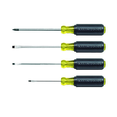 Klein Tools 85484 Screwdriver Set, Mini Slotted and Phillips, 4-Piece
