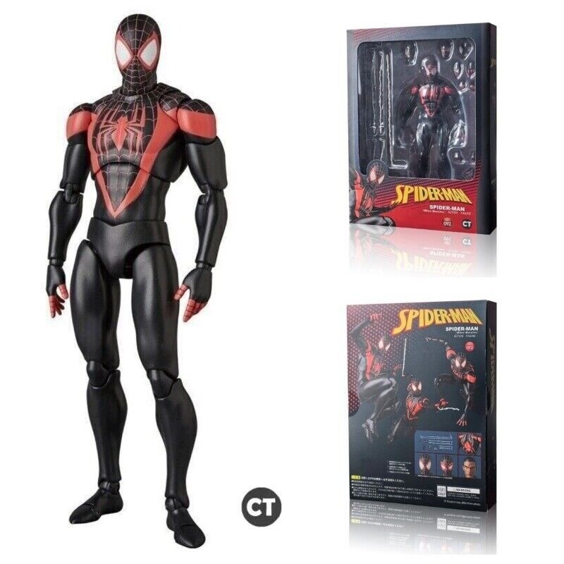MAFEX SPIDER-MAN（Miles Morales） In Stock MAFEX No.092 MAFEX SPIDER-MAN Miles Morales Action