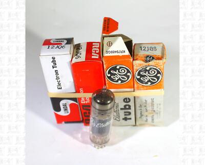 Assorted Brands 12JQ6 Vacuum Tubes NOS Lot Of 4 +Box