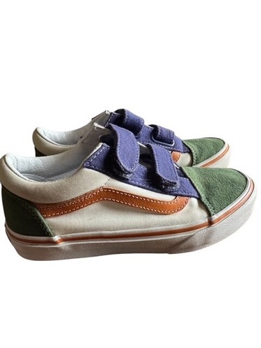 Vans Kids Unisex Old Skool Sneakers Multicolor Size 2 - Picture 3 of 9