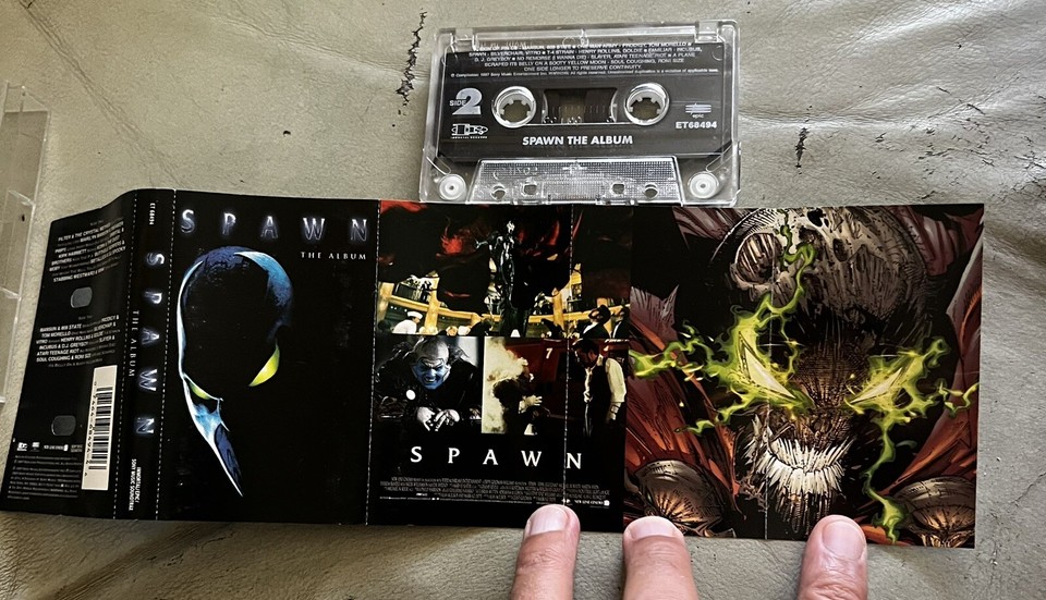 Spawn Movie The Soundtrack (Cassette 1997, Metallica, Todd McFarland