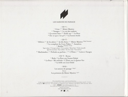 -M- Les Saisons De Passage France 3xCD + DVD + Book - Picture 2 of 5