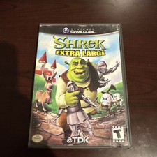 Shrek: Extra Large (Nintendo GameCube, 2002) Complete & Tested