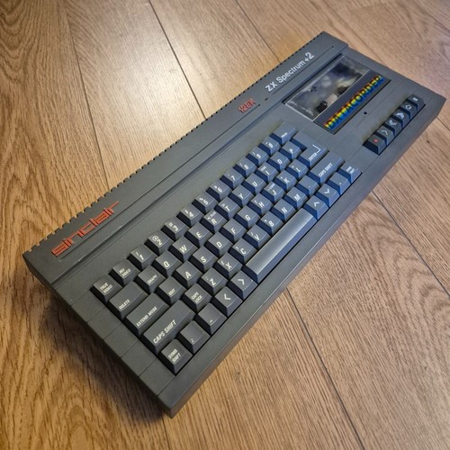 Sinclair ZX Spectrum 128k Plus +2 Refurbished Computer Bundle Tested Working - Photo 2/15