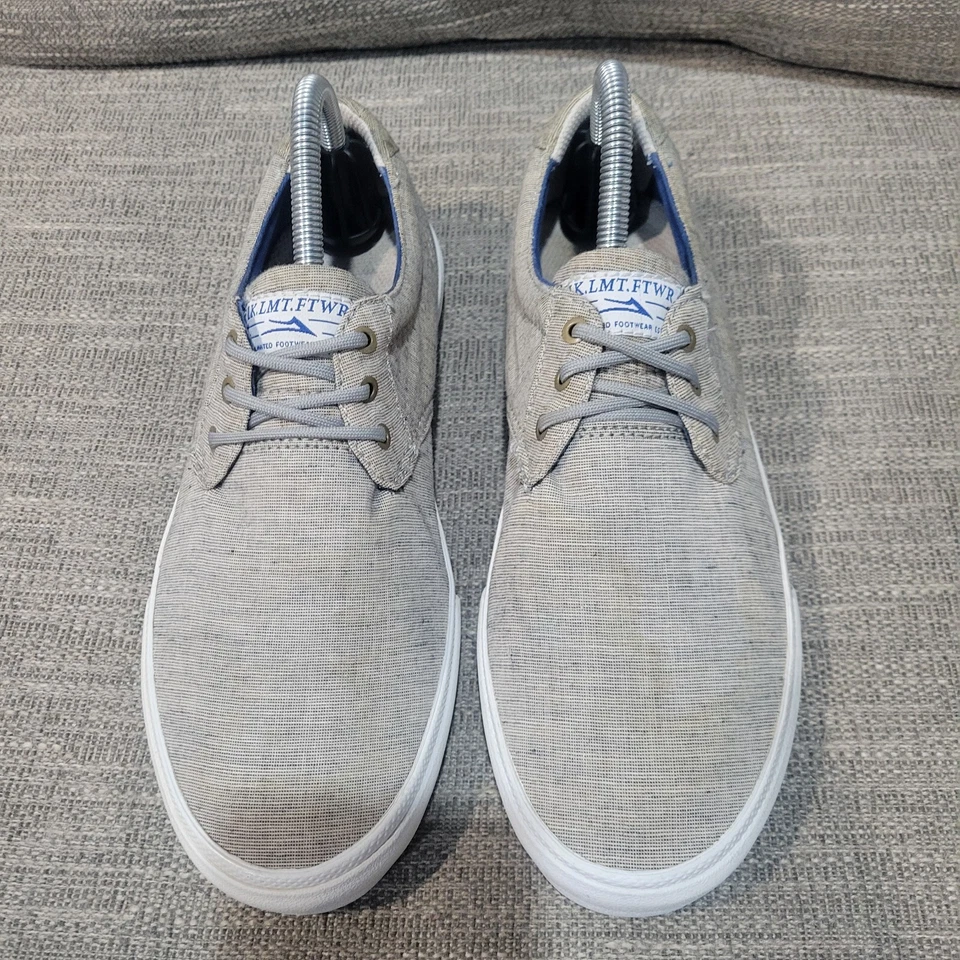 Zapatos de skate de lona marrón Lakai Daly para hombre talla 8 Foto 2 de 4