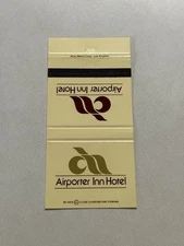 Airporter Inn Hotel Irvine California Matchbook Cover 458