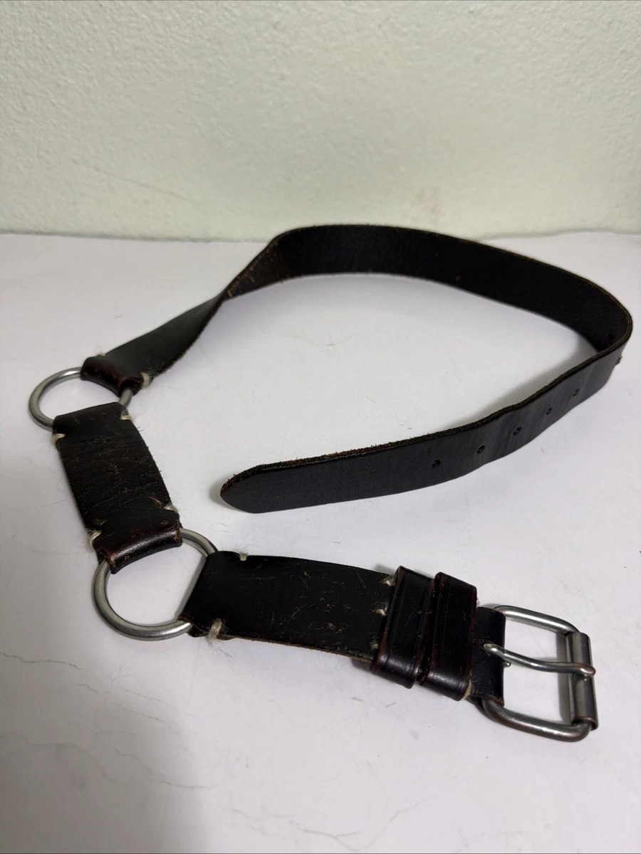 GAP Black White Striped Leather Belt Silver Buckle Indie Sleaze Y2K‎ Retro Sz S Gap Leather Black Belts for Women for sale | eBay main image 2