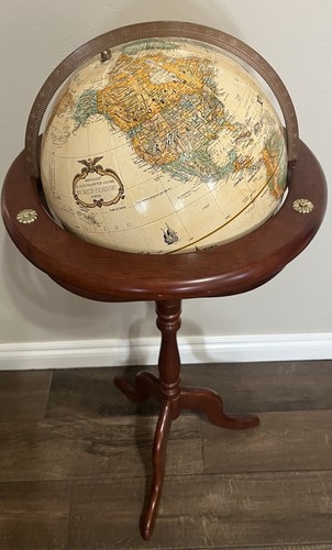 Replogle World Bodenglobus 12" Standglobus Bombay Company Weltklassiker Vintage - Bild 3 von 7
